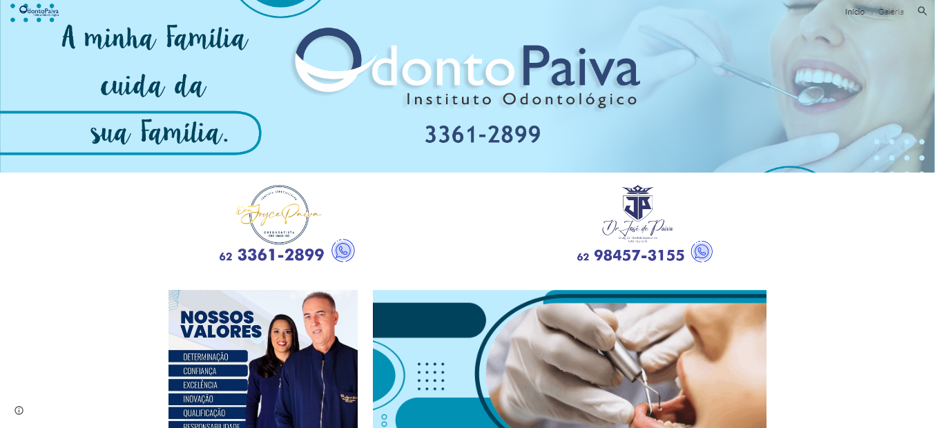 site para odontologia