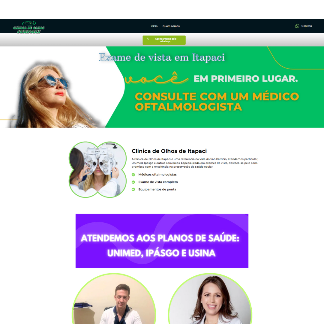 Site para clinica